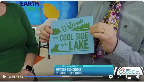 Minnesota Fox 9 Going Green for Earth Day Ideas from Jerrod Sumner: Product to Help Save Our Planet