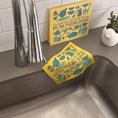 Load image into Gallery viewer, Swedish dishcloths in use