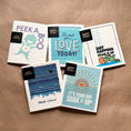 Load image into Gallery viewer, Collection of greeting Clards.com turn into reusable cleaning cloths Swedish dishcloths