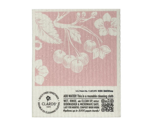 Blossom Bitch 2-in-1 Greeting Clard® & Eco Cloth - Eco