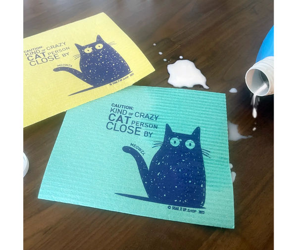 Caution: Kind of CRAZY CAT PERSON close by - Swedish