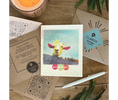 Load image into Gallery viewer, You GOat Girl 2-in-1 Greeting Clard® & Eco Cloth - Eco