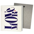 Load image into Gallery viewer, Greeting Clard sponge with Love More text greeting that cleans up
