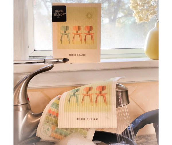 Mid Mod You Rock Clards—Greetings that Clean Up - Eco