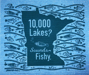 Minnesota 10,000 Lakes? Sounds Fishy.