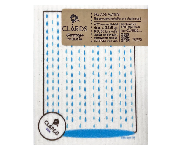 Sh*t Happens Soak iT Up Cactus Clards—Greetings that Clean