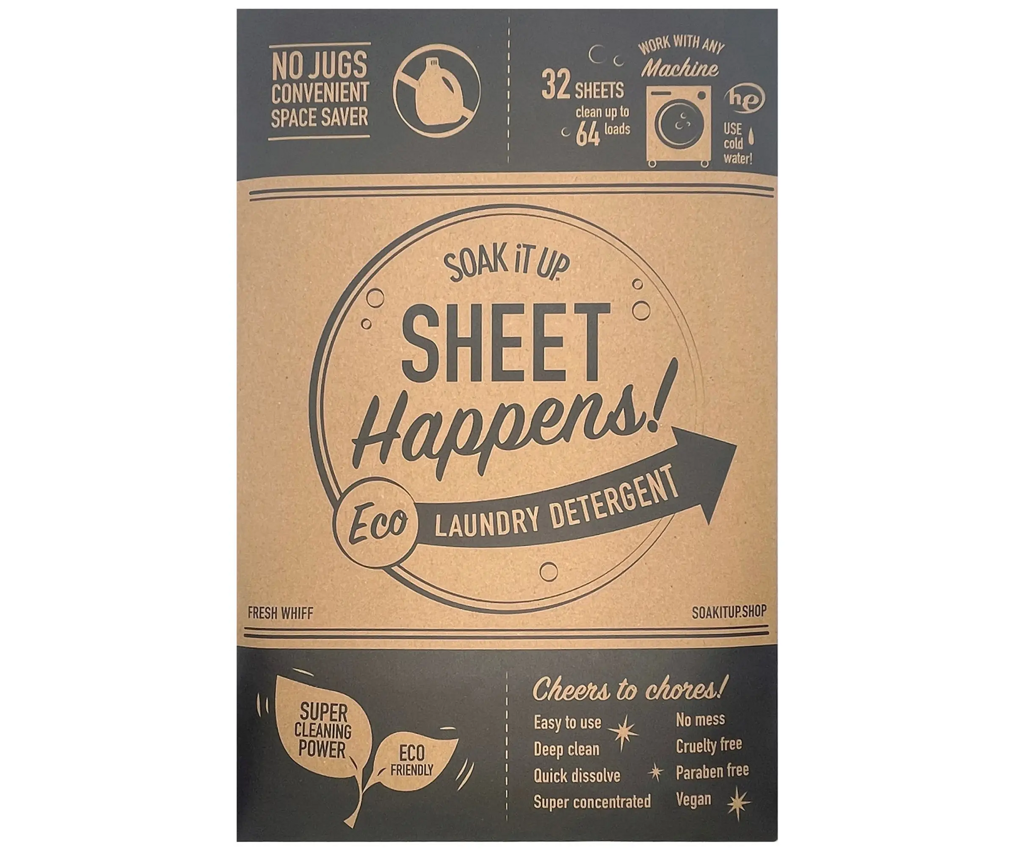 SHEET HAPPENS eco laundry detergent - Laundry Detergent