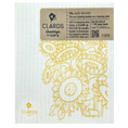 Load image into Gallery viewer, Status Crow with Sunflowers Clards—Greetings that turn into reusable cleaning cloths soakitup.shop