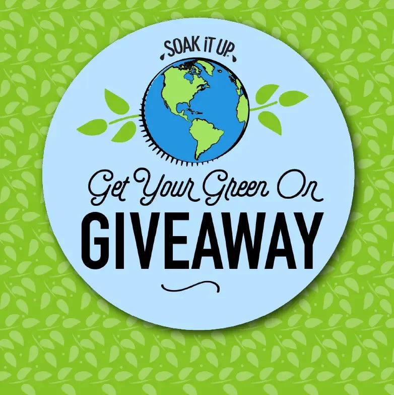 Soak iT Up .shop eco-friendly giveaway. Enter today