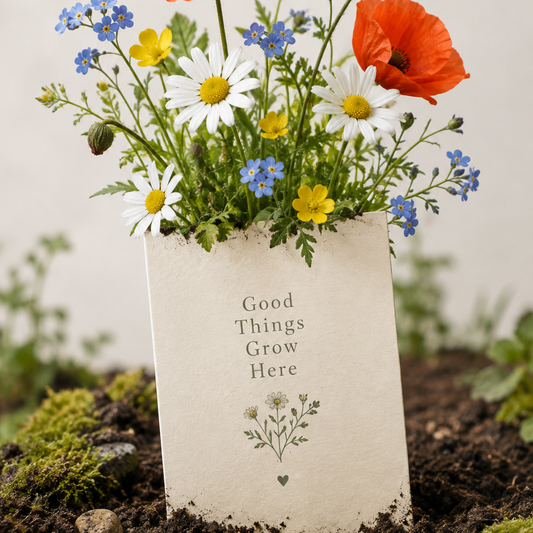 Seed Paper Cards vs. Clards: Which Eco-Friendly Greeting Card Should You Send?