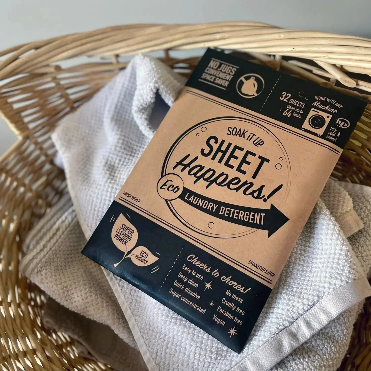 Eco-Laundry Detergent Sheets