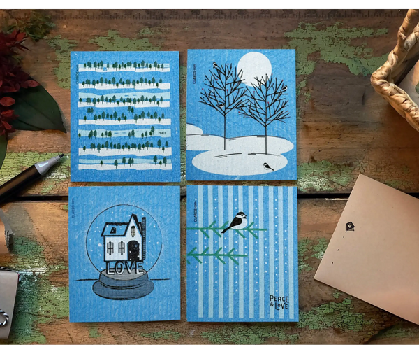 Peace Like A River Greeting Turns Into a Cleaning Cloth