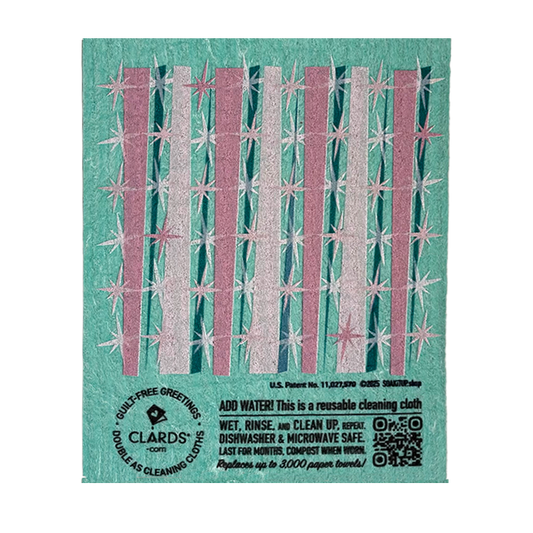 You Clean Up Nice –Greeting Card Turns Swedish Sponge Cloth | Soak iT Up Clard®