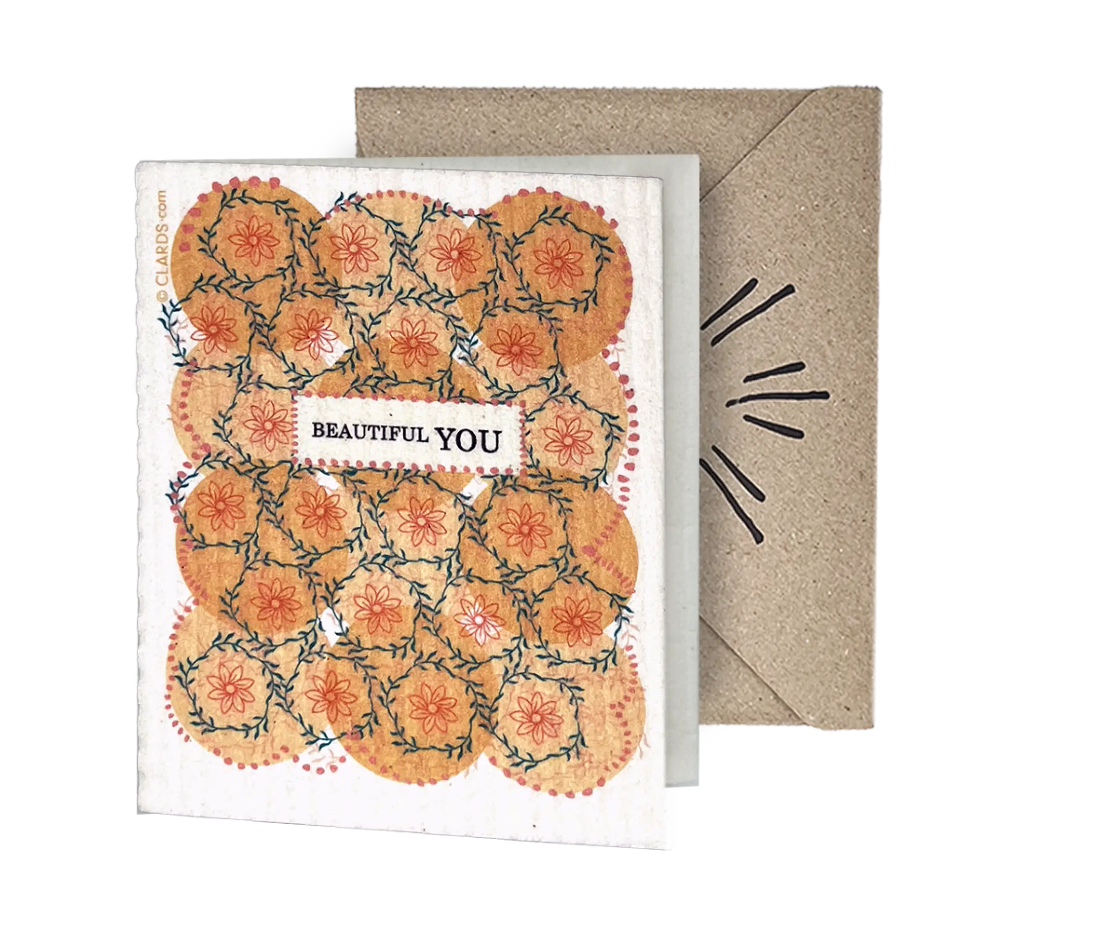 Beautiful You 2-in-1 Greeting Clard® & Eco Cloth (Copy)