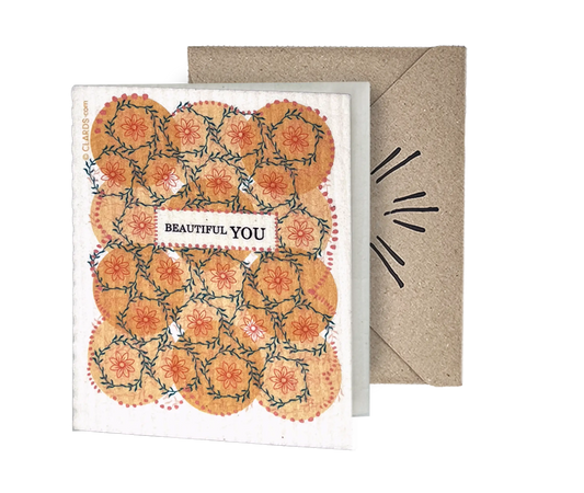 Beautiful You 2-in-1 Greeting Clard® & Eco Cloth (Copy)