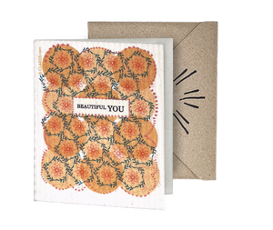 Beautiful You 2-in-1 Greeting Clard® & Eco Cloth (Copy)