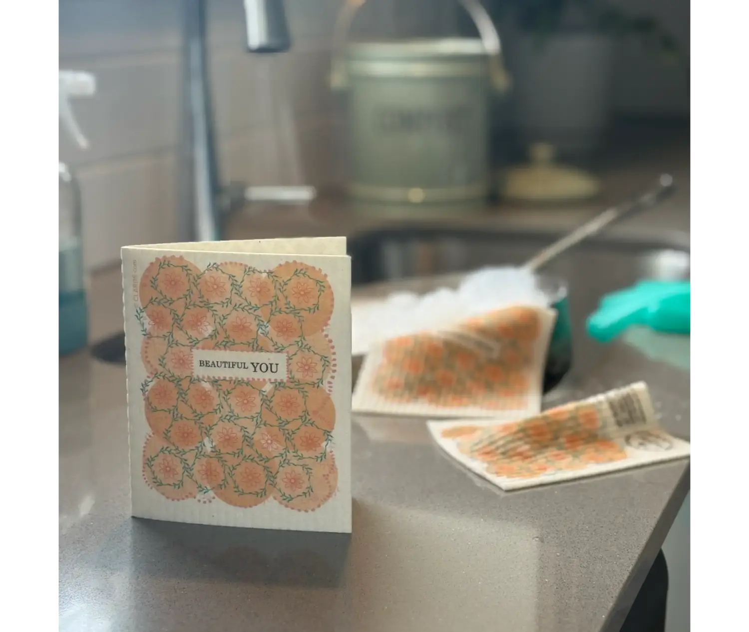 Beautiful You 2-in-1 Greeting Clard® & Eco Cloth (Copy)