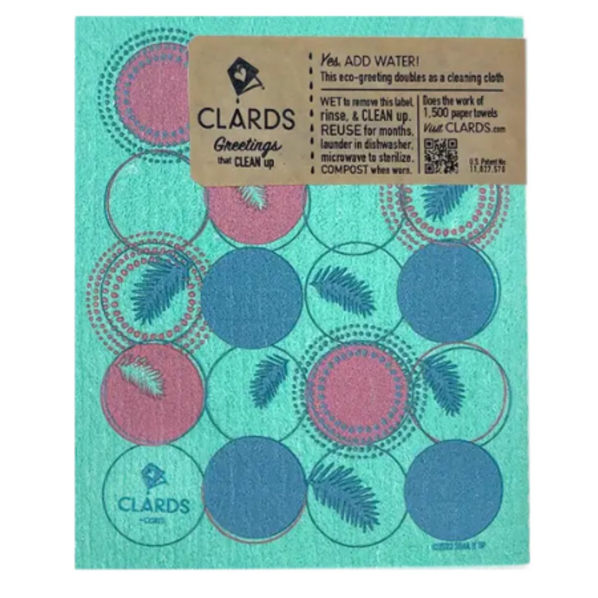 Clard Cardinal Branches Eco Patented Greeting Turn Cleaning Cloths | Soak iT ...