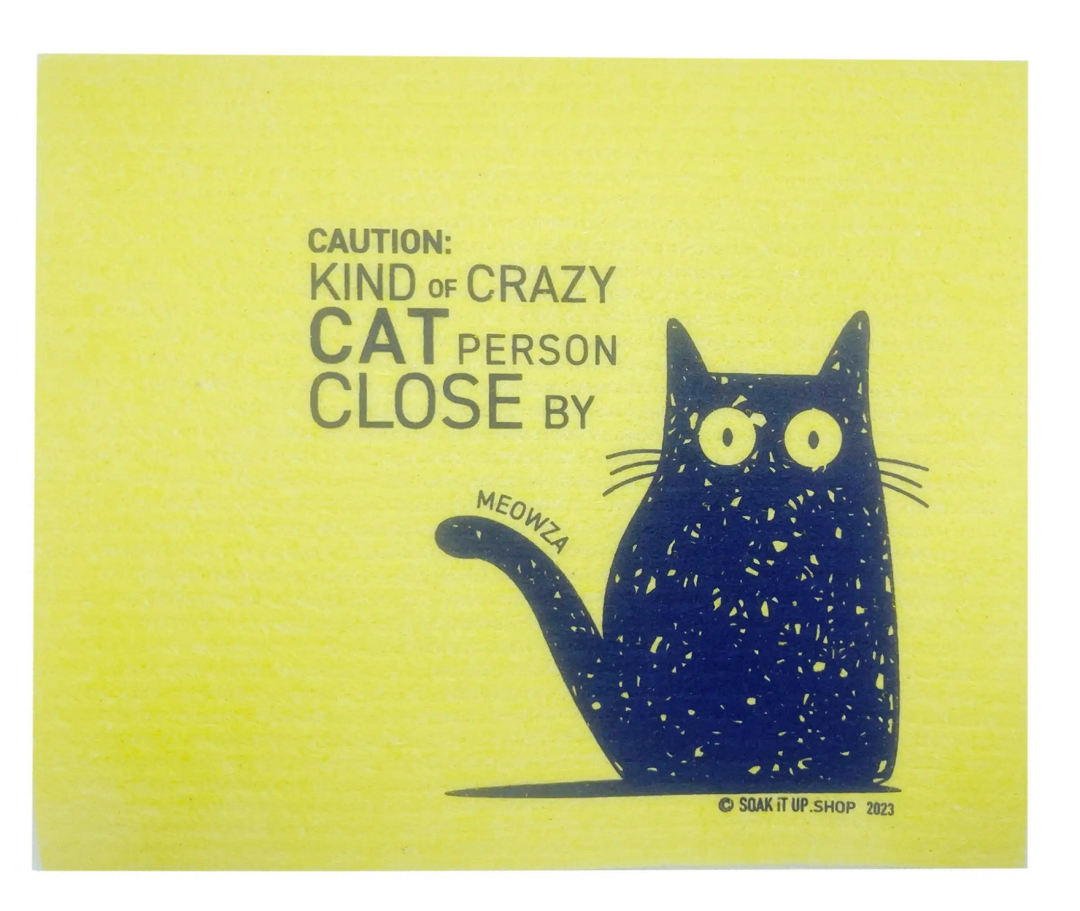 Caution: Kind of CRAZY CAT PERSON close by - Swedish