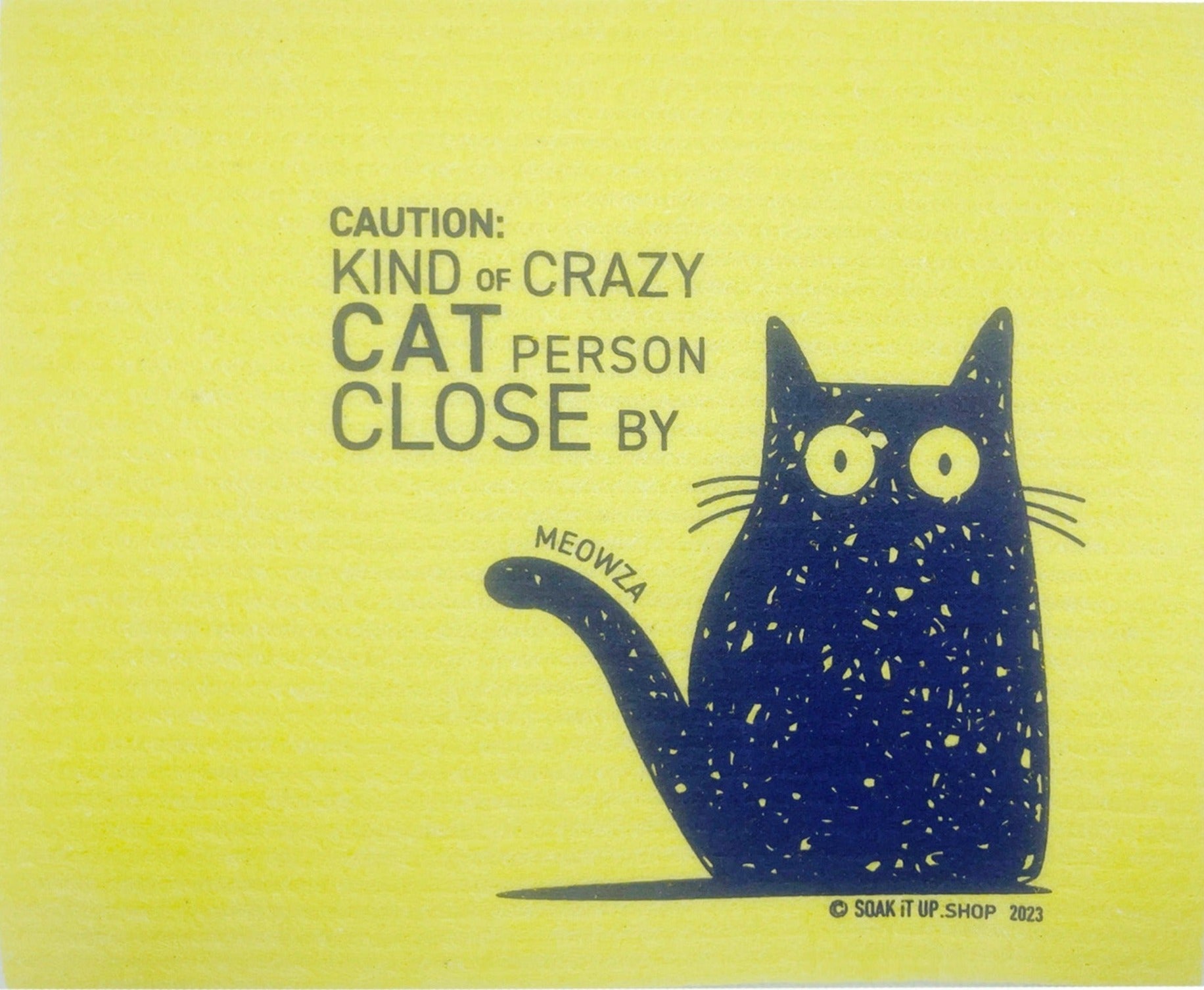 Caution: Kind of CRAZY CAT PERSON close by - Swedish