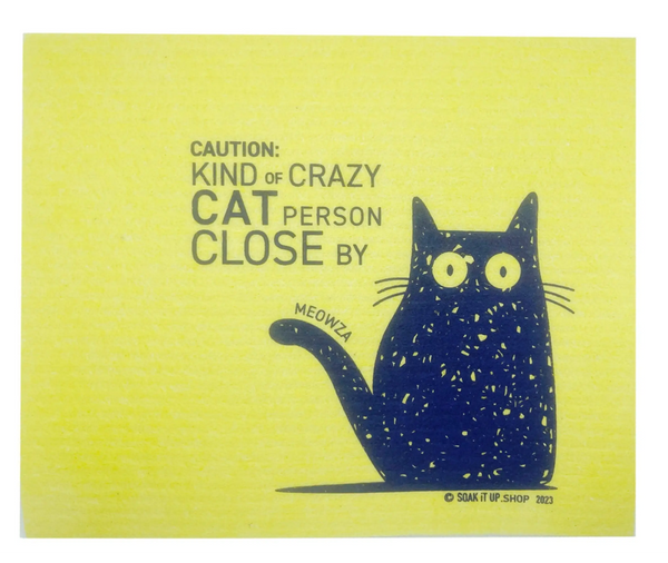 Caution: Kind of CRAZY CAT PERSON close by - Swedish