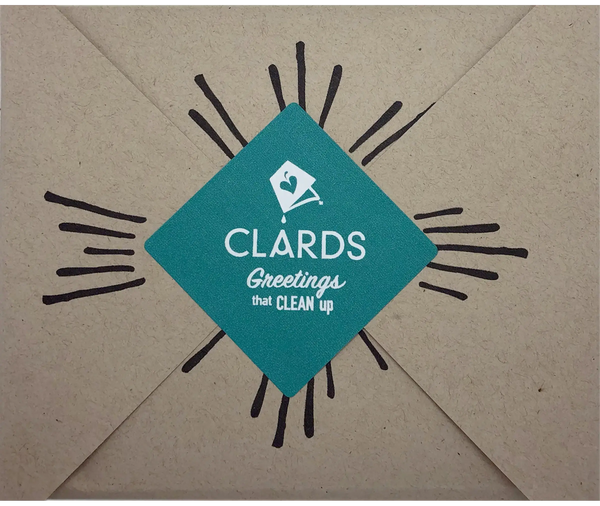 Who’s Your Santa? Clards—Greetings that Clean Up - Greeting