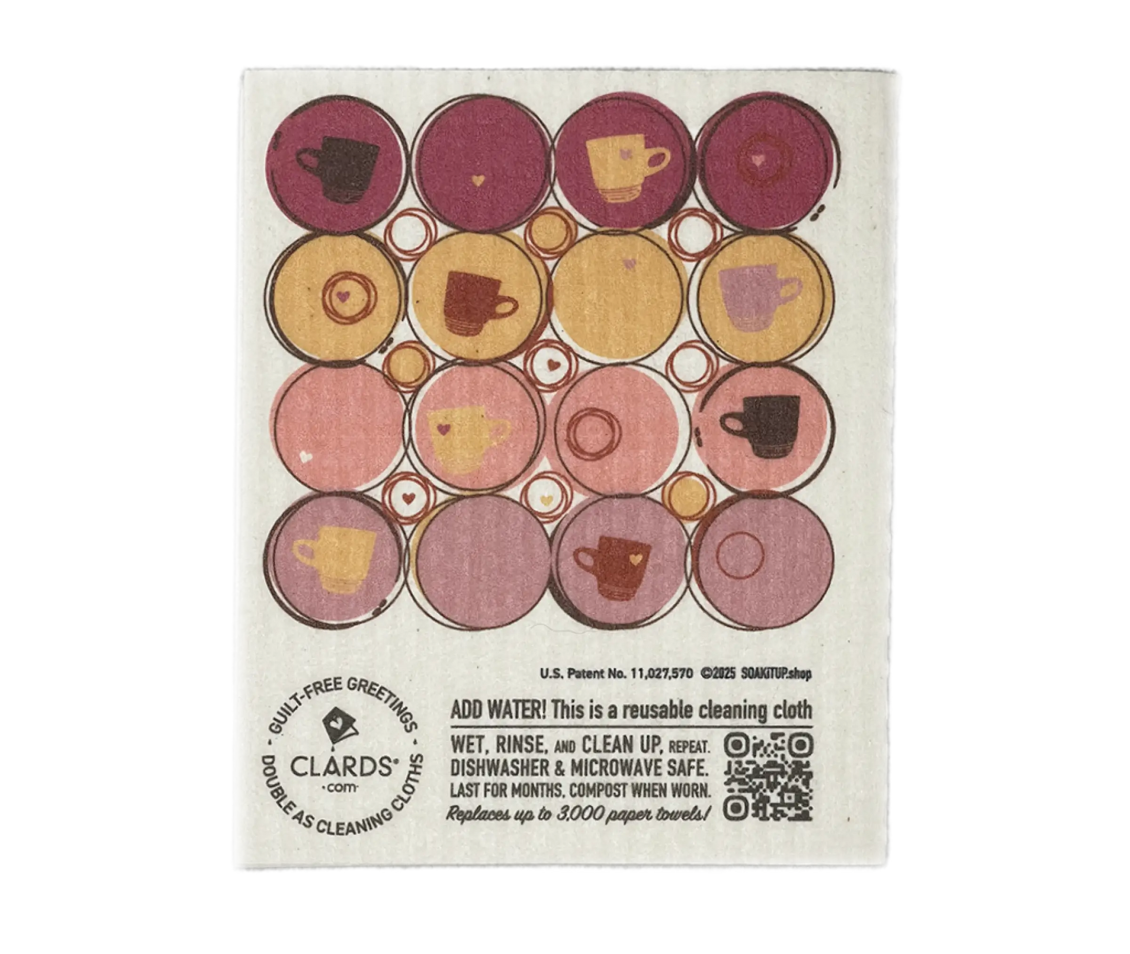 You Fuel Up My Senses 2-in-1 Greeting Clard® & Eco Cloth