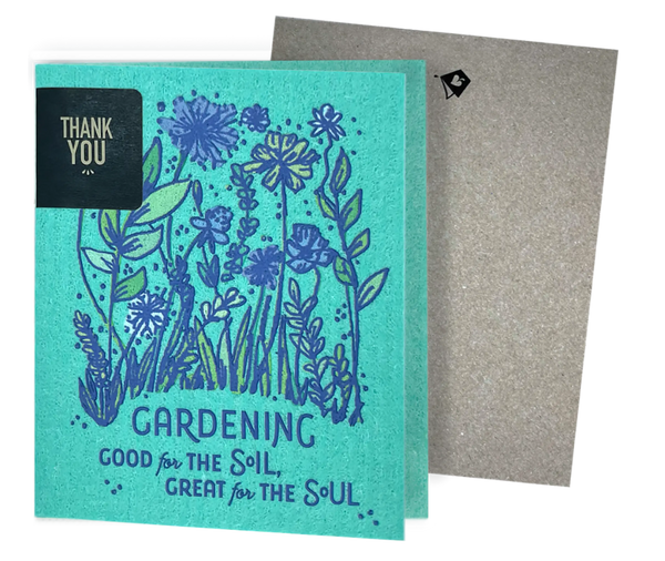 Gardening great for the SOUL Clards—Greetings that Clean Up