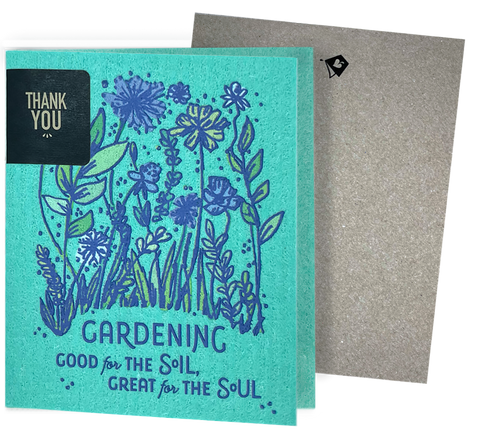 Gardening great for the SOUL Clards—Greetings that Clean Up