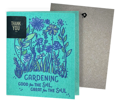 Gardening great for the SOUL Clards—Greetings that Clean Up