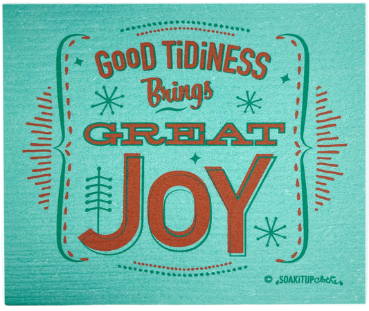 Good Tidiness Brings Great Joy - Swedish Dishcloths