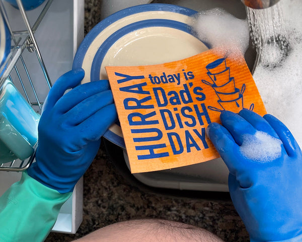 Hurray Today is Dad’s Dish Day! - Swedish Dishcloths