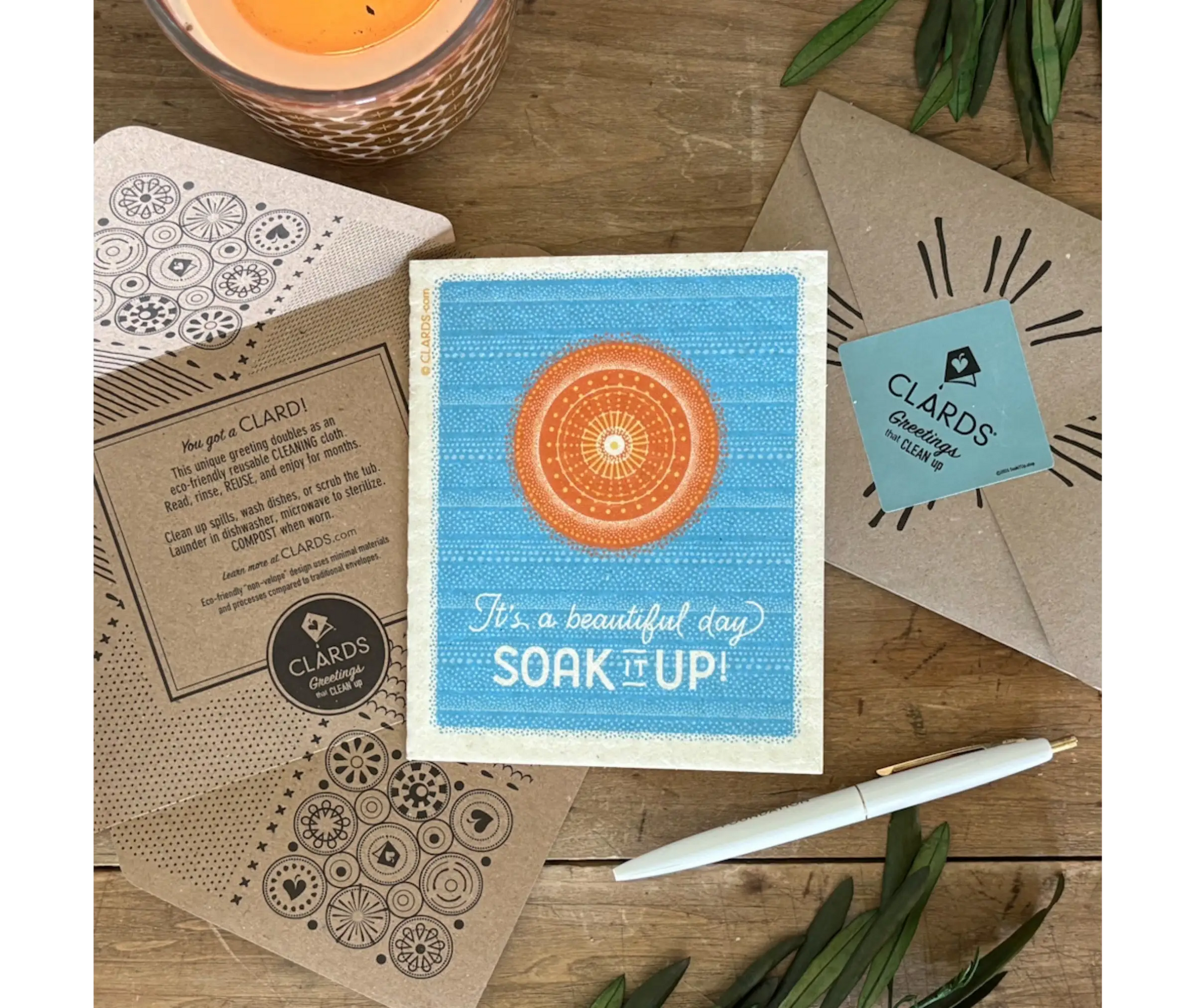 It’s a Beautiful Day Soak iT Up 2-in-1 Greeting Clard® &