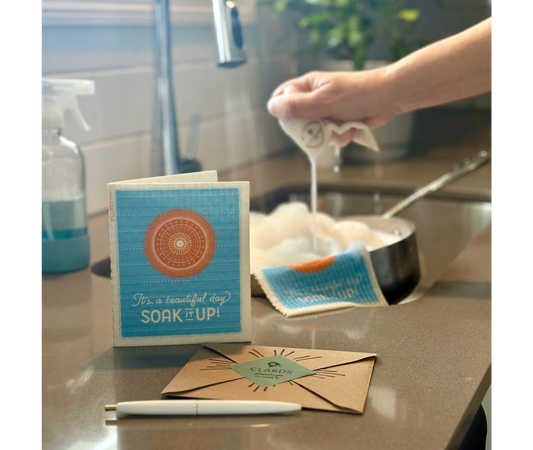 It’s a Beautiful Day Soak iT Up 2-in-1 Greeting Clard® &