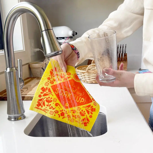 It’s a Beautiful Day Swedish Dishcloth - Authentic Soak