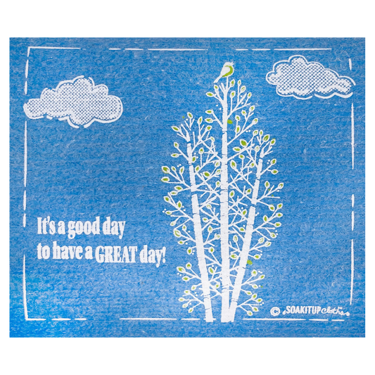 It’s a good day to have a great day! Bird birch tree -