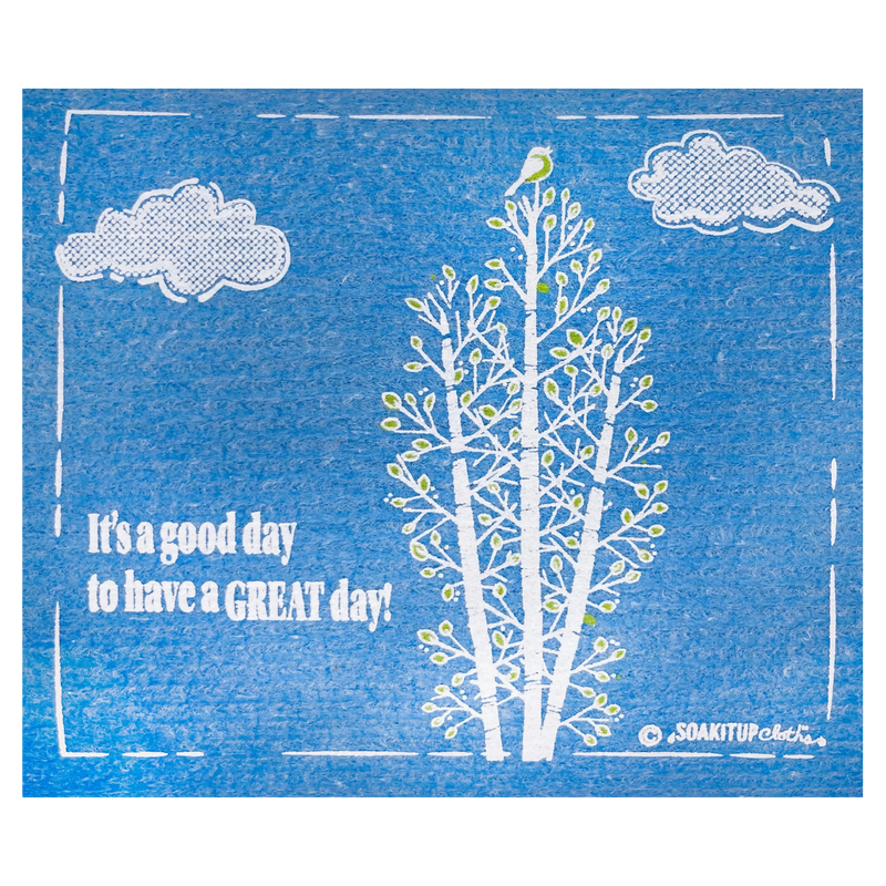 It’s a good day to have a great day! Bird birch tree -