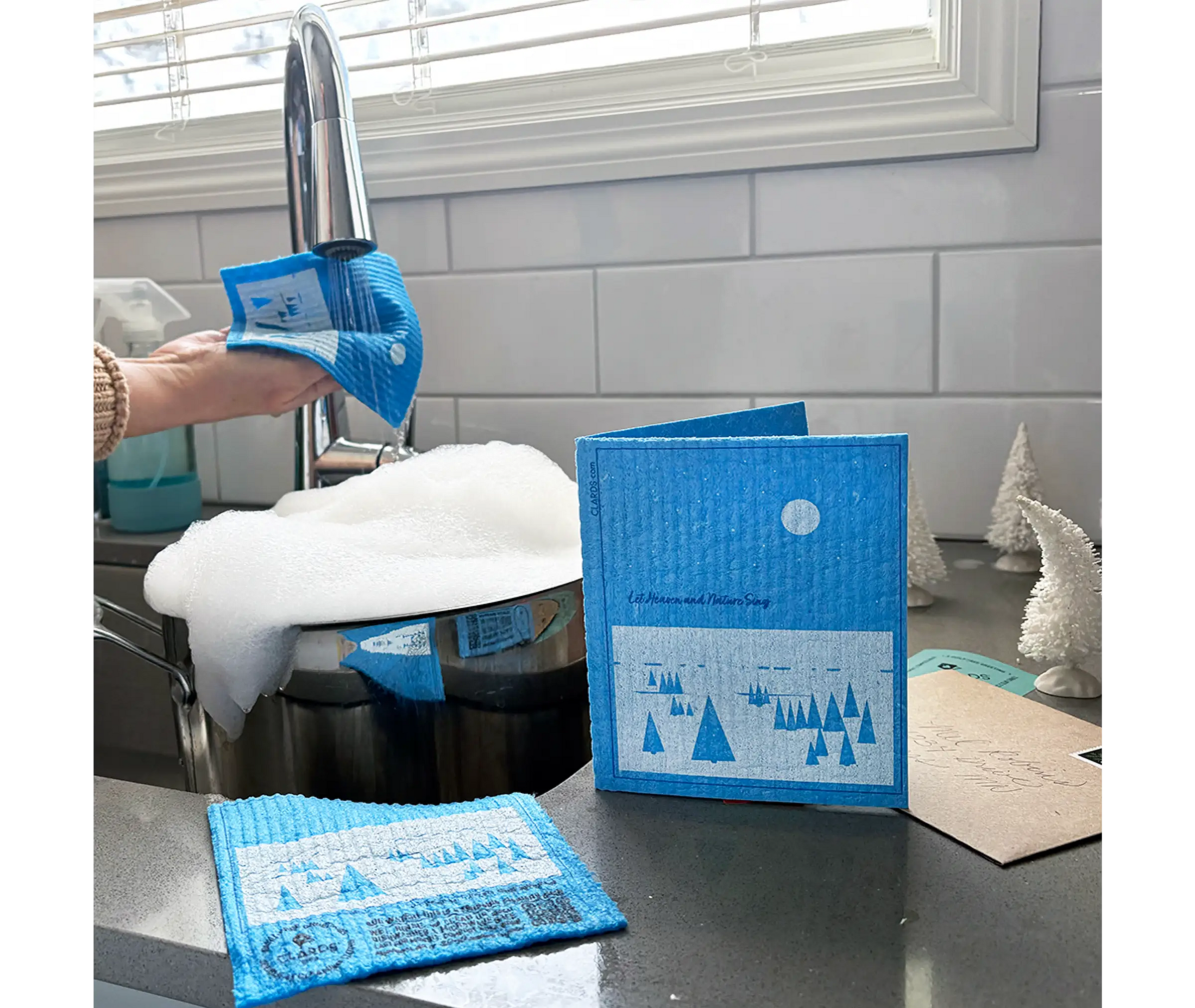 Let Heaven & Nature Sing Turns Into a Cleaning Cloth