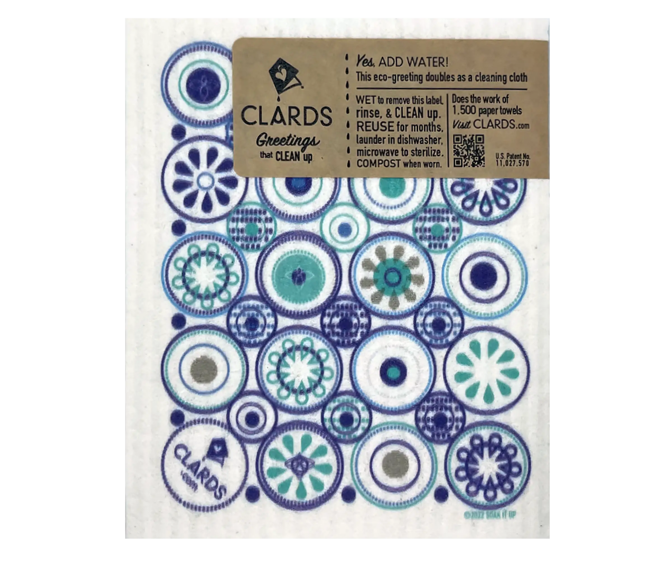 Do What You Love Today White Clards—Greetings that Clean Up