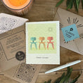 Load image into Gallery viewer, Three Chairs! 2-in-1 Greeting Clard® Eco Cloth - Eco
