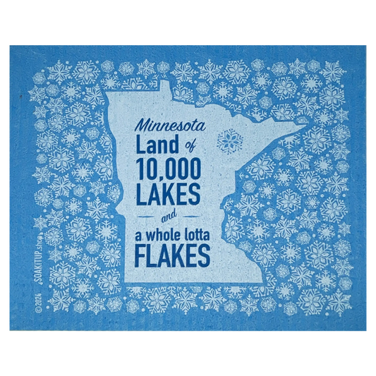 Minnesota Land of 10,000 Lakes and a Whole Lotta Flakes