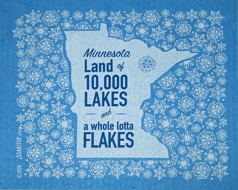 Minnesota Land of 10,000 Lakes and a Whole Lotta Flakes