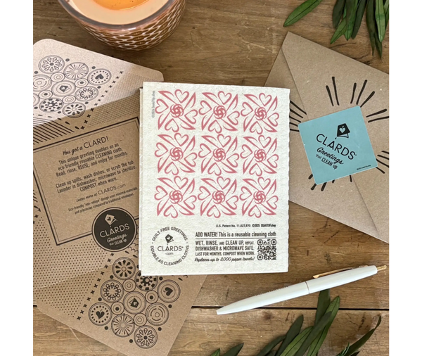 Note Worthy 2-in-1 Greeting Clard® & Eco Cloth - Eco