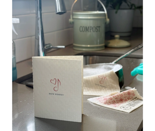 Note Worthy 2-in-1 Greeting Clard® & Eco Cloth - Eco