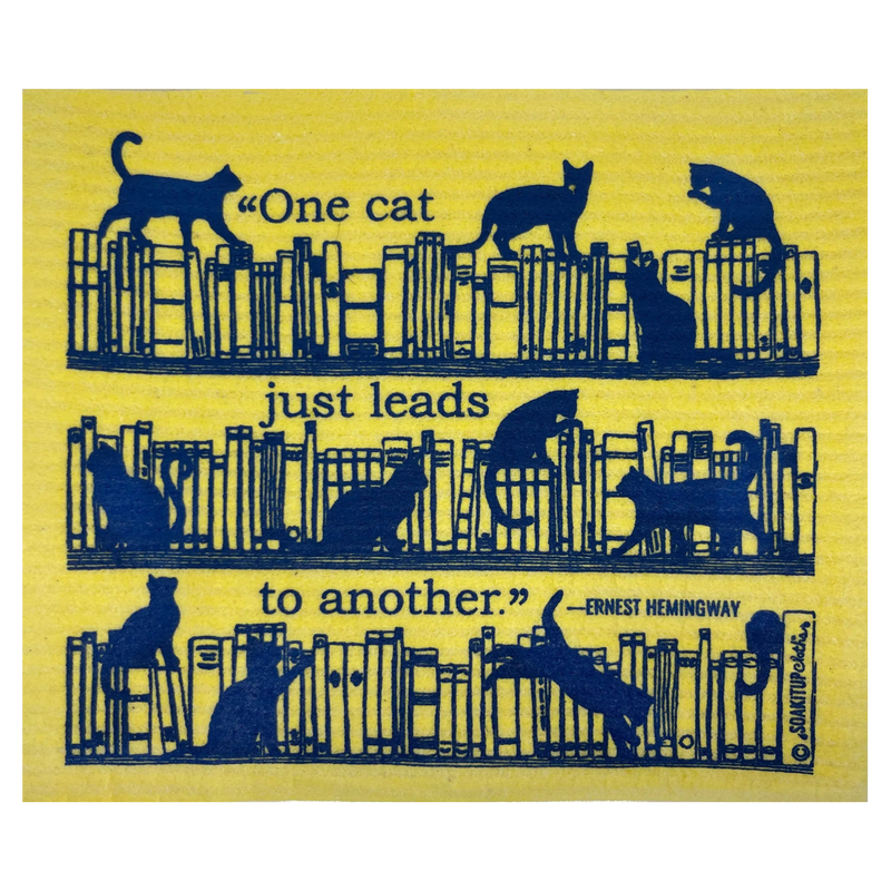 One Cat Just Leads to Another —Hemingway Yellow - yellow -