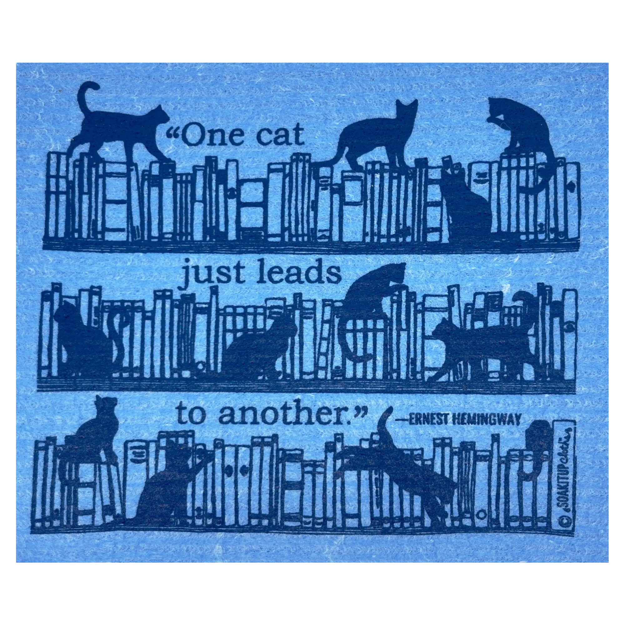 One Cat Just Leads to Another —Hemingway Yellow - yellow -