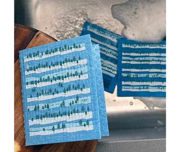 Peace Like A River Greeting Turns Into a Cleaning Cloth