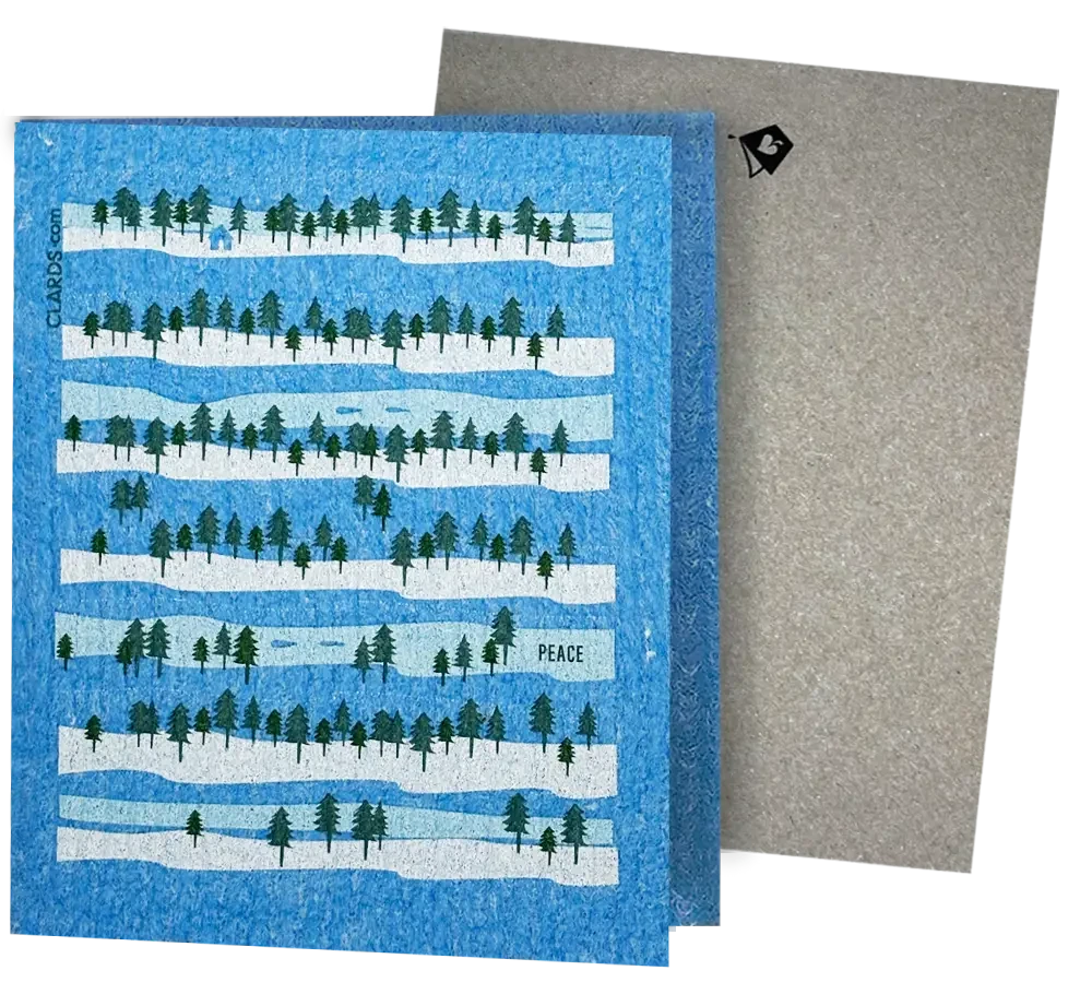 Clard Peace Patented Eco Greeting Clards | Soak iT Up – Soak iT Up