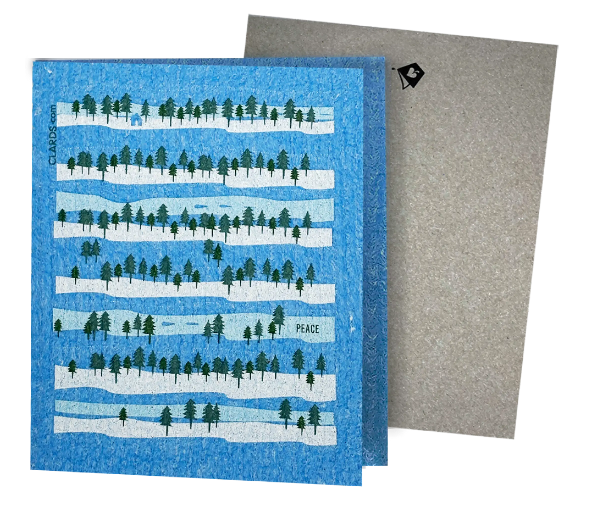 Peace Like A River Greeting Turns Into a Cleaning Cloth