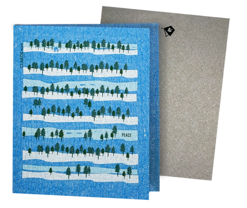 Peace Like A River Greeting Turns Into a Cleaning Cloth